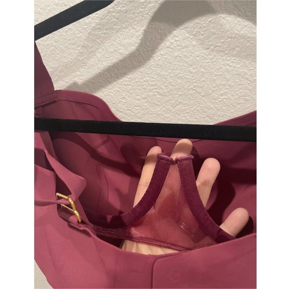 FREE PEOPLE Naomi Longline Dried Rose Bra - Picture 7 of 8